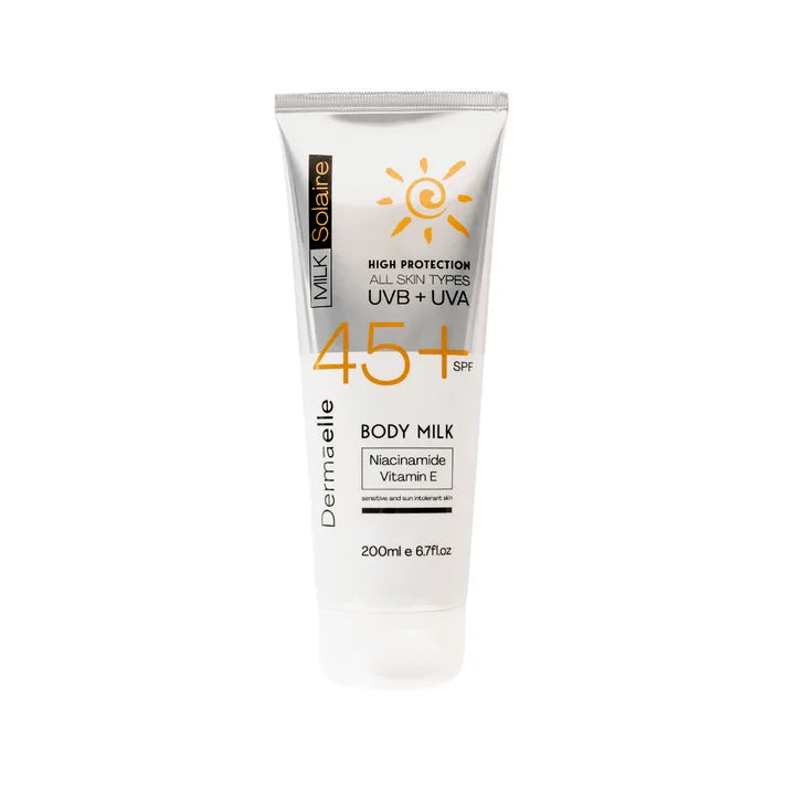 Dermaelle Solaire SPF45 Body Milk 200ml