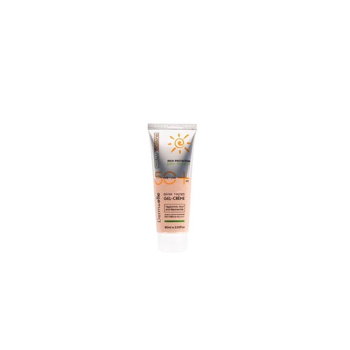 Dermaelle Solaire SPF50 Dark Tint Gel Cream 60ml