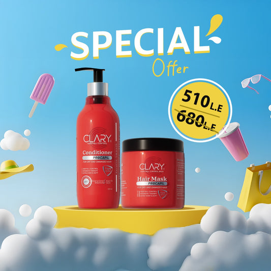 Offer Clary Conditioner + Hair mask for Dry & Damaged Hair