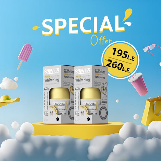 50% discount on 2nd Starville Roll On 60ml Whitening Sweet Vanilla