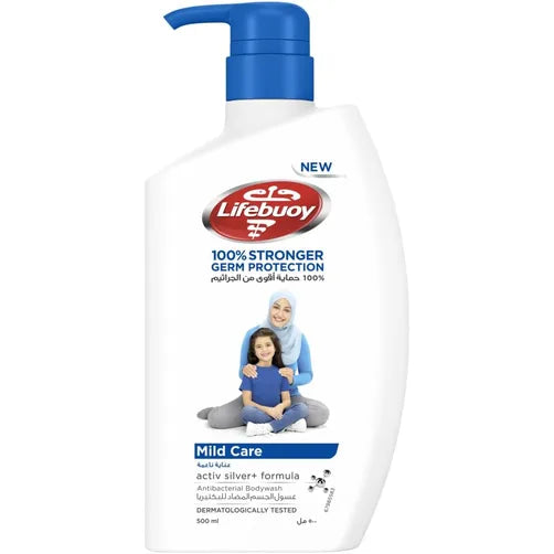 Lifebuoy Body Wash 500ml Mild Care