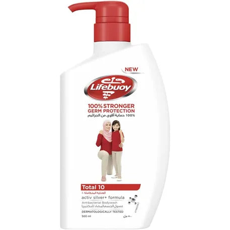 Lifebuoy Body Wash 500ml Total 10