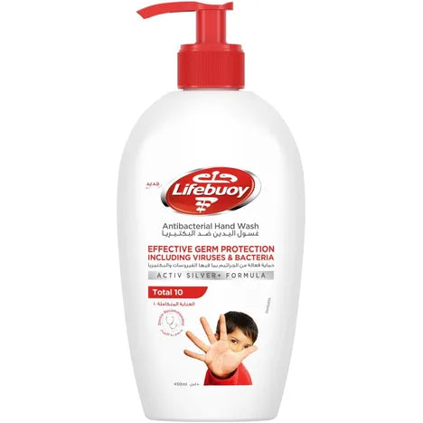 Lifebuoy Hand Wash 450ml Total 10