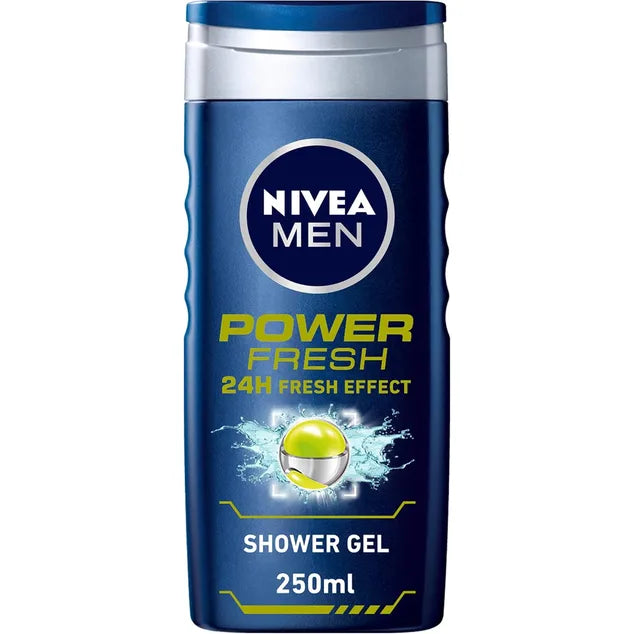 Nivea Shower Gel 250ml Fresh Power