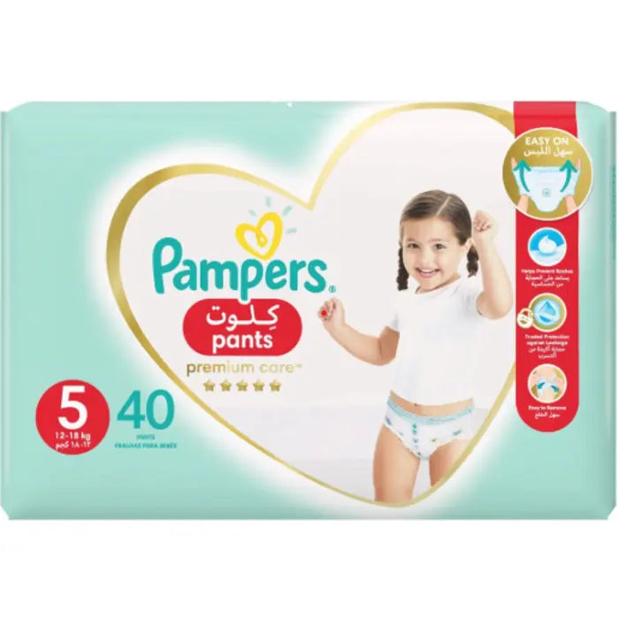 Pampers Premium Care Pantes NO.5 (40 Pcs)
