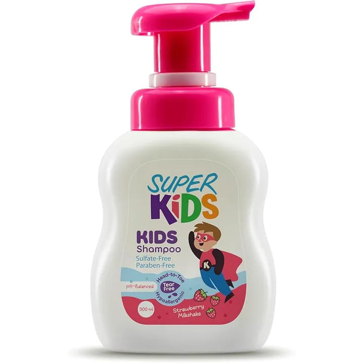 Super Kids Shampoo Sulfate-Free (Strawberry) 300ml