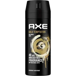 Axe Body Spray 150ml Gold Tempetation (15.LE) Off