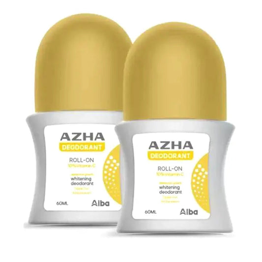 Azha Deodrant Roll On Yellow 60ML 1+1 Off