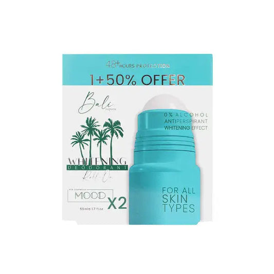 Mood Whitening Deodorant Roll On 50ML Bali 1+50% off