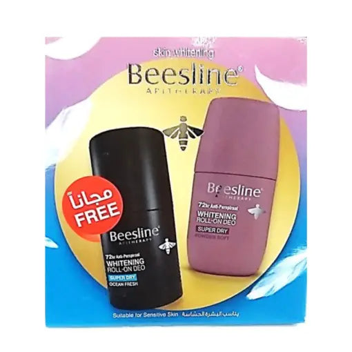 Beesline White. Roll On Powder Soft+ocean Fresh of
