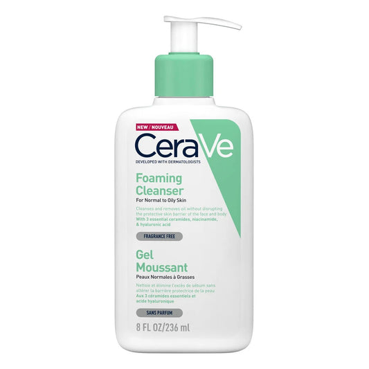 Cerave Foaming Gel Cleanser (for Oily Skin) 237ml
