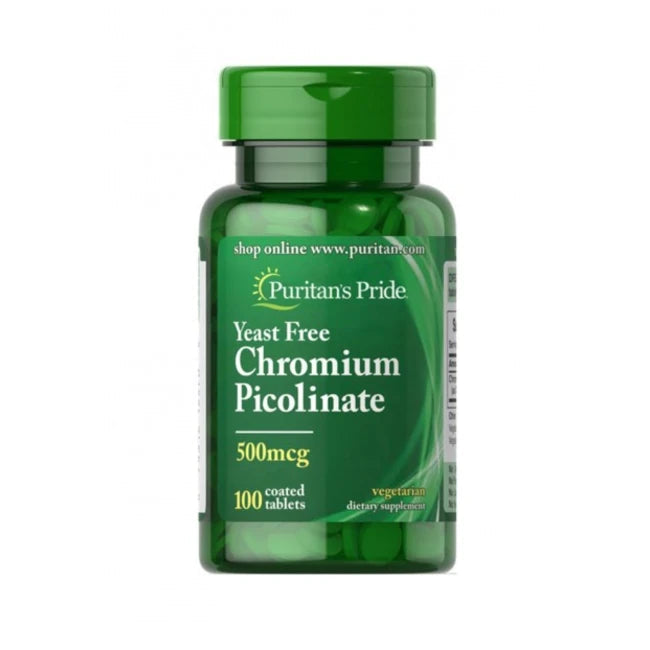 Chromium 500 GM 100 Cap Puritans Pride