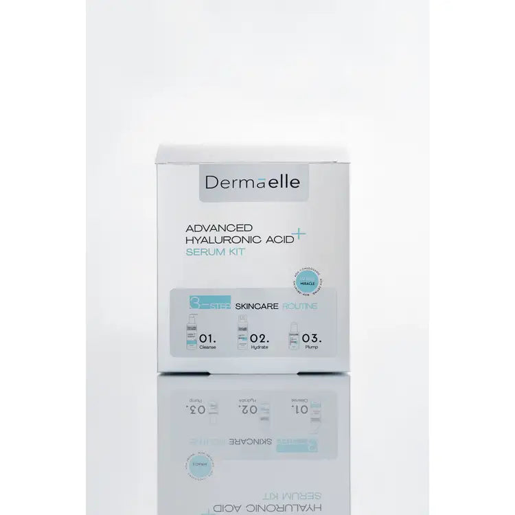 Dermaelle Advanc Hyaluron Acid Serum Kit 3 Step
