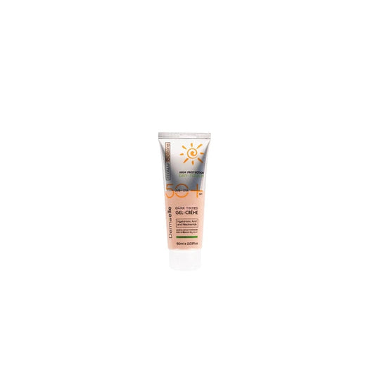 Dermaelle Solaire SPF50 Dark Tint Gel Cream 60ml