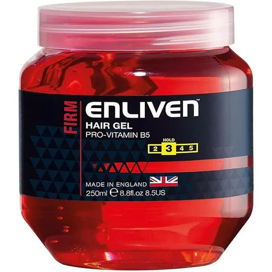 En Liven Hair Gel 250gm Firm Hold Jar