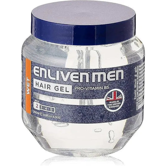 En Liven Hair Gel 250gm Wet Hold Jar