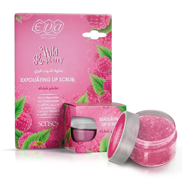 Eva Lip Scrub Wild Rasperry 20gm