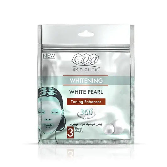 Eva Skin Clinic White Pearl Sheet Mask 3 Pcs