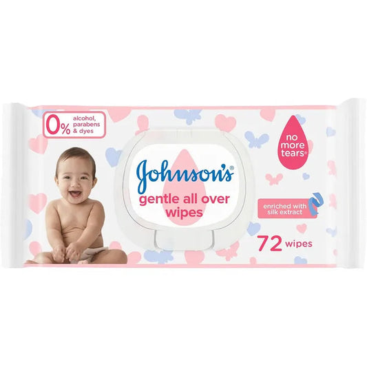 J&J Gentle All Over Wipes 7Pcs