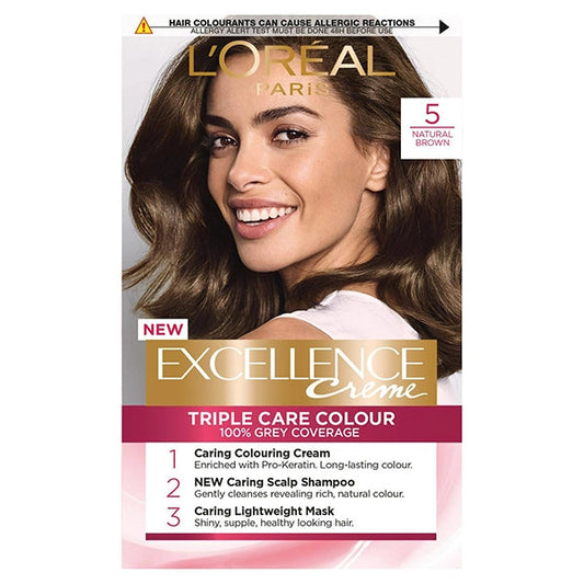 Loreal Excellence 5 (Light Brown)