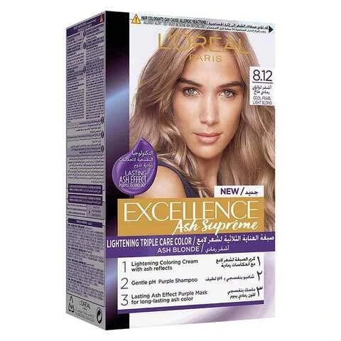 Loreal Excellence 8.12 (Mythic Blonde)