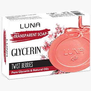 Luna Glycerin Twist Berries Soap 100gm