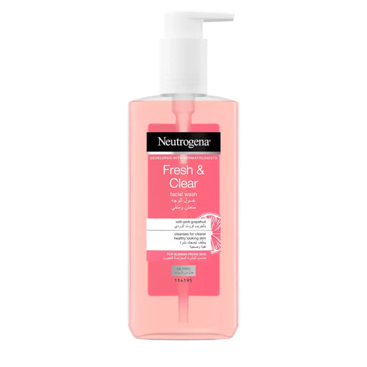 Neutrogena Fresh Clear 200ml Pink Facial Wash
