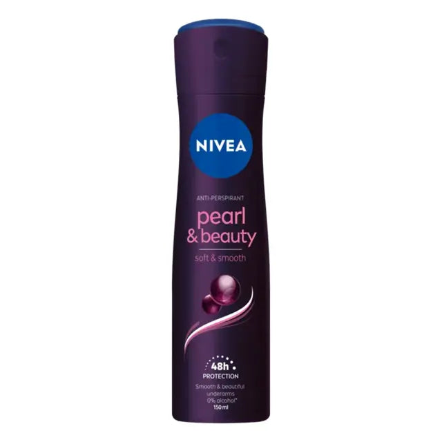Nivea Deod Spray 150ml Pearl Beauty Black