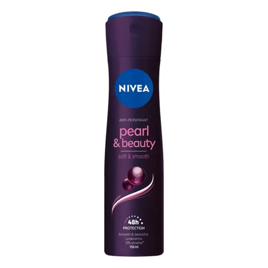 Nivea Deod Spray 150ml Pearl Beauty Black
