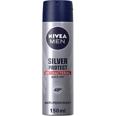 Nivea Deod Spray 150ml Silver Protect