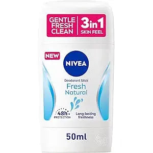 Nivea Deod Stick 50ml Fresh Natural (New)