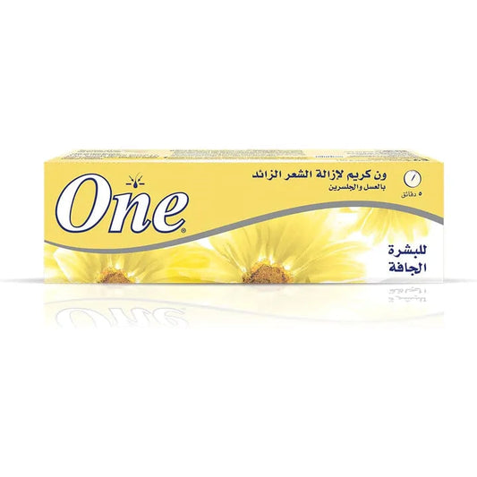 One Hair Removing 40gm Cream Honey (Dry Skin)