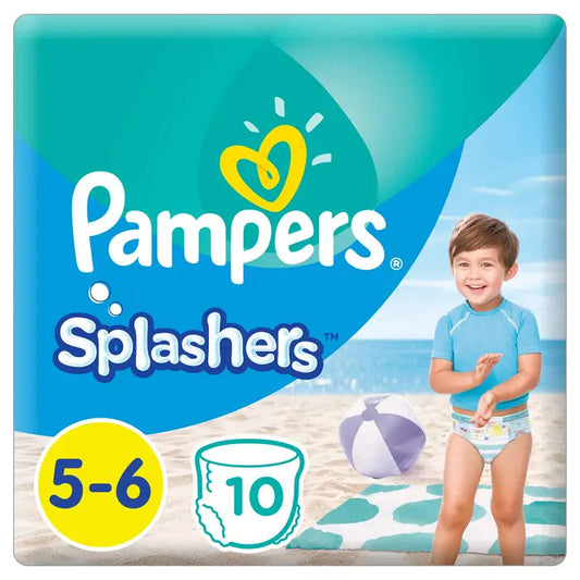 Pampers Splashers Pants 5/6 (14+)KG 10 Pcs