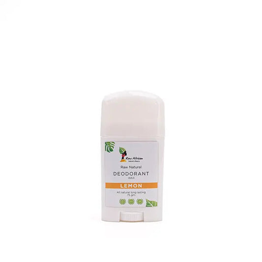 Raw African Deodrant Lemon Wax 75gm