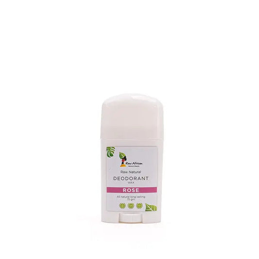 Raw African Deodrant Rose Wax 75gm