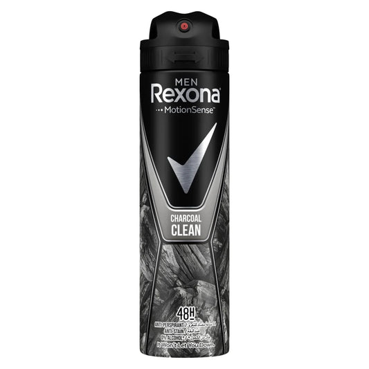 Rexona Spray 150ml Charcoal Clean Detox