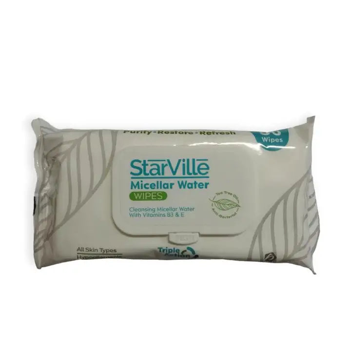 Starville Micller Water Wipes 50 Pcs