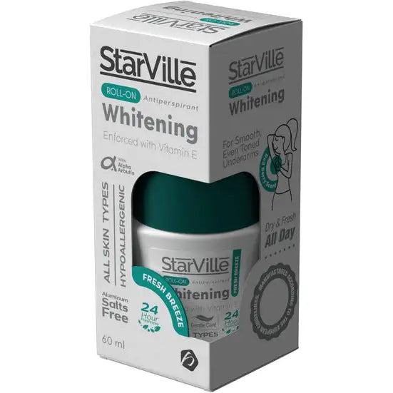 Starville Roll On 60ml Whitening Fresh Breeze