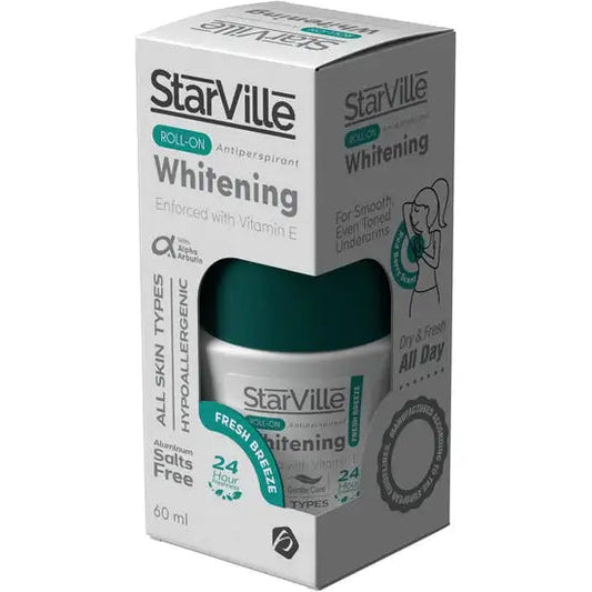 Starville Roll On 60ml Whitening Fresh Breeze