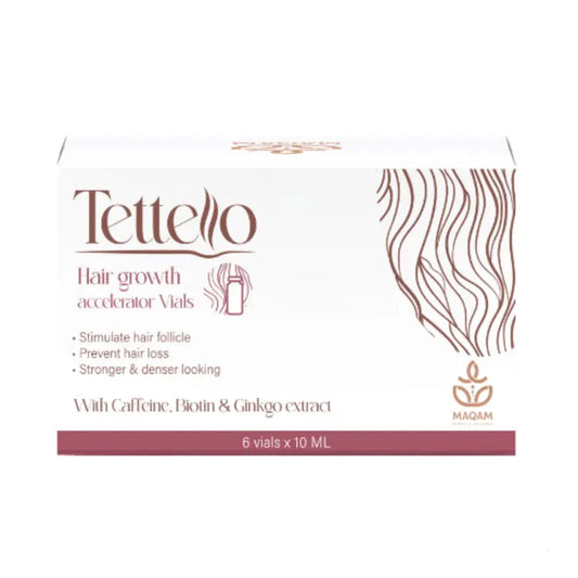 Tettello Hair Growth Accelerator Vials 6X10ml