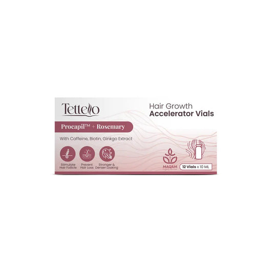 Tettello Plus Hair Growth Accel Vials 6X10ml