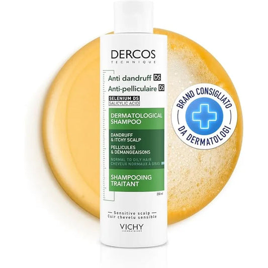 Vichy Derc Anti Dandruff Oily Shampoo 200ml