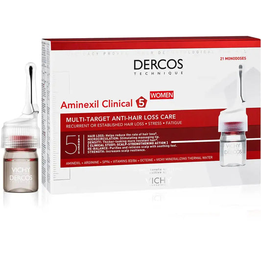 Vichy Dercos Aminexil Hair Vials (Women) 21Vials