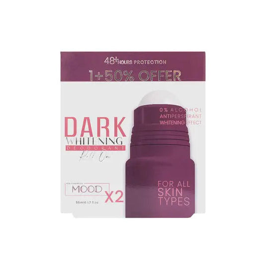 Mood Whitening Deodorant Roll On 50ML Dark 1+50% Off